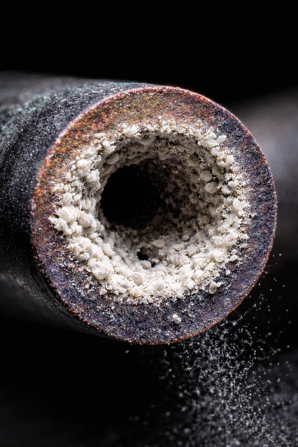 Tuyeau avec beaucoup de calcaire GROUPE LAUGIL